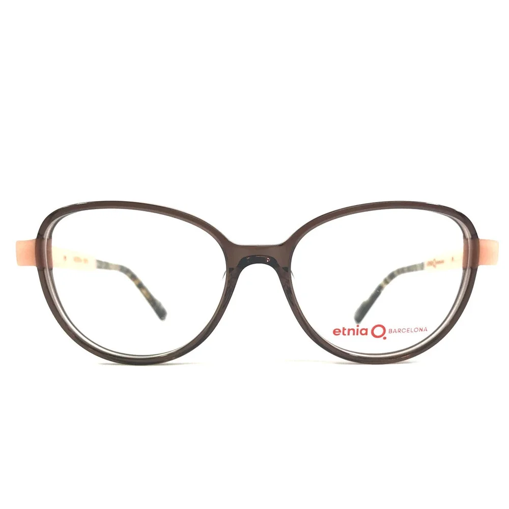 Etnia Barcelona Eyeglasses Frames ASTERIA BRPK Clear Brown Pink 52-16-138